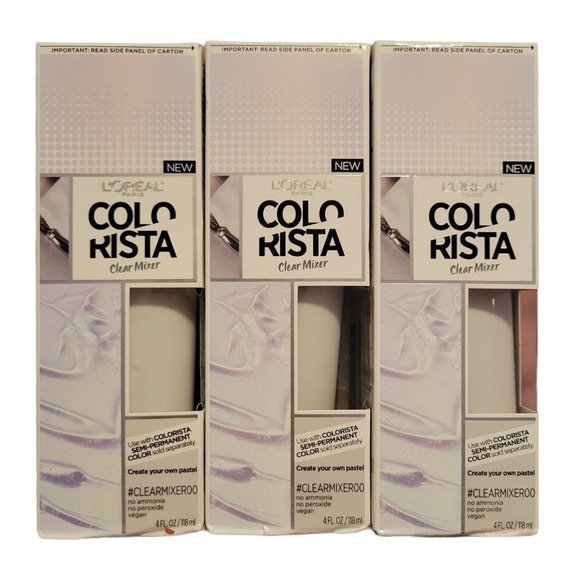 L'Oreal | Hair | Loreal Coloista Clear Mixer Hair Color 3 Pack | Poshmark